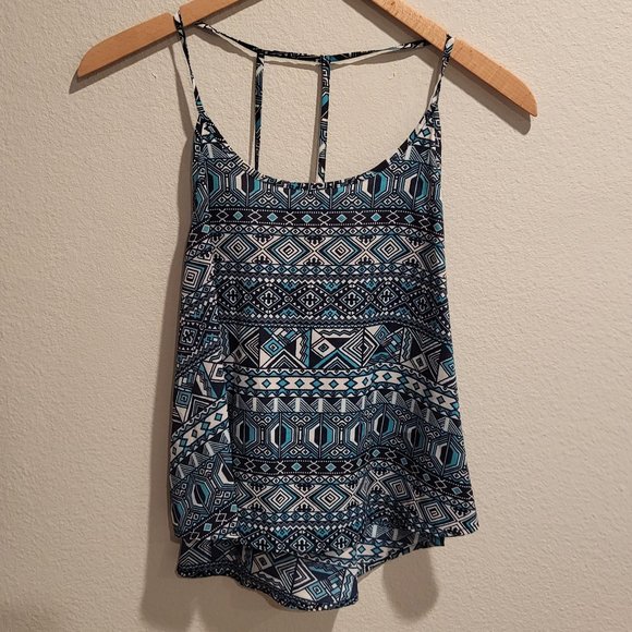 Elodie Print Tank Top (S) - Picture 1 of 3